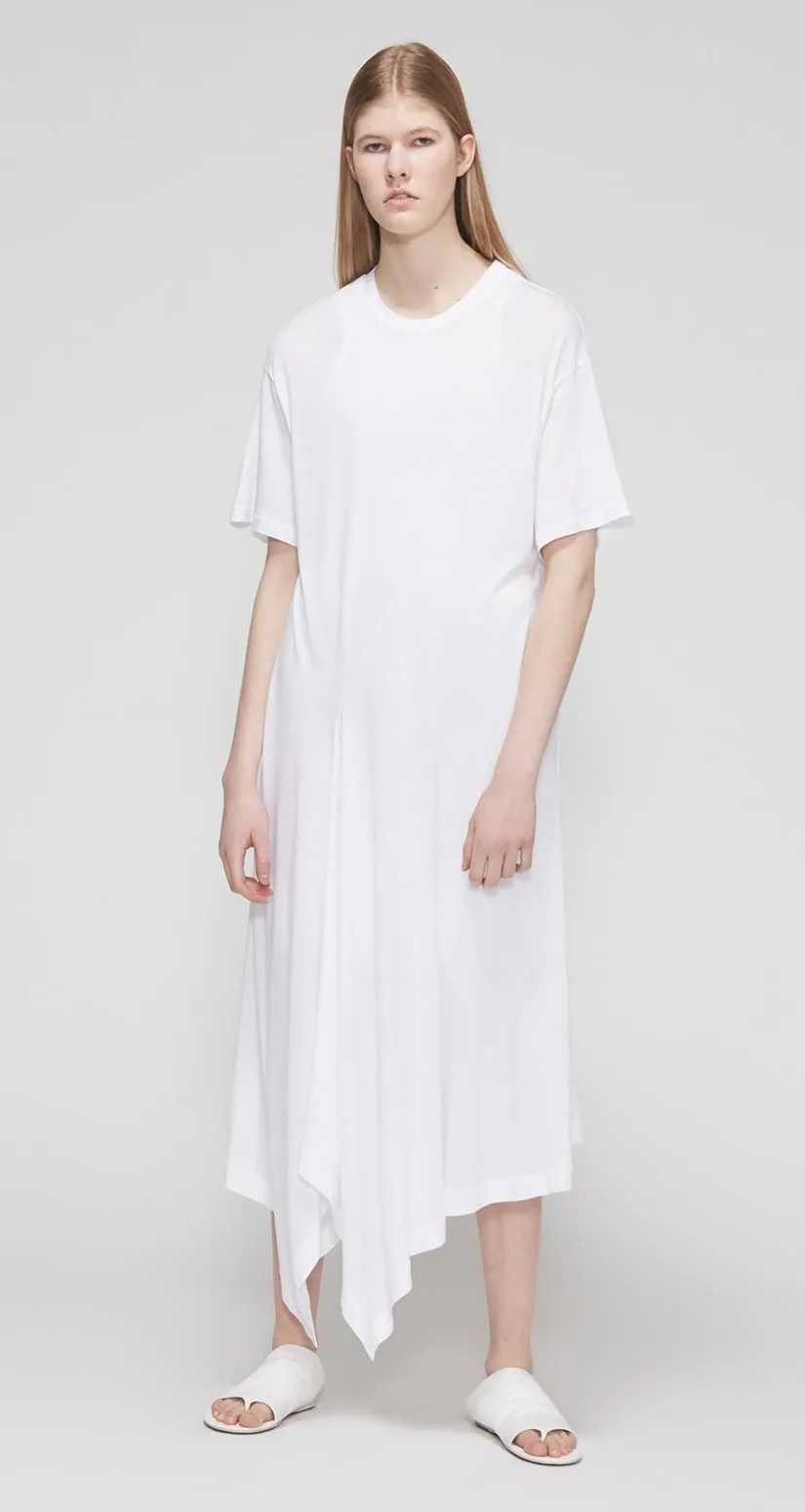 YHJI YAMAMTO Asymmetrical Hem Dress / Plus Size